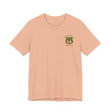 Legends of Route 66 100th Anniversary Landmark Collage Design Cotton Front and Back Printed Short Sleeve Tee