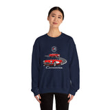C1 Corvette Dual View Crew Neck Sweatshirt – Legends of the Road, Perfect for the Corvette Fan