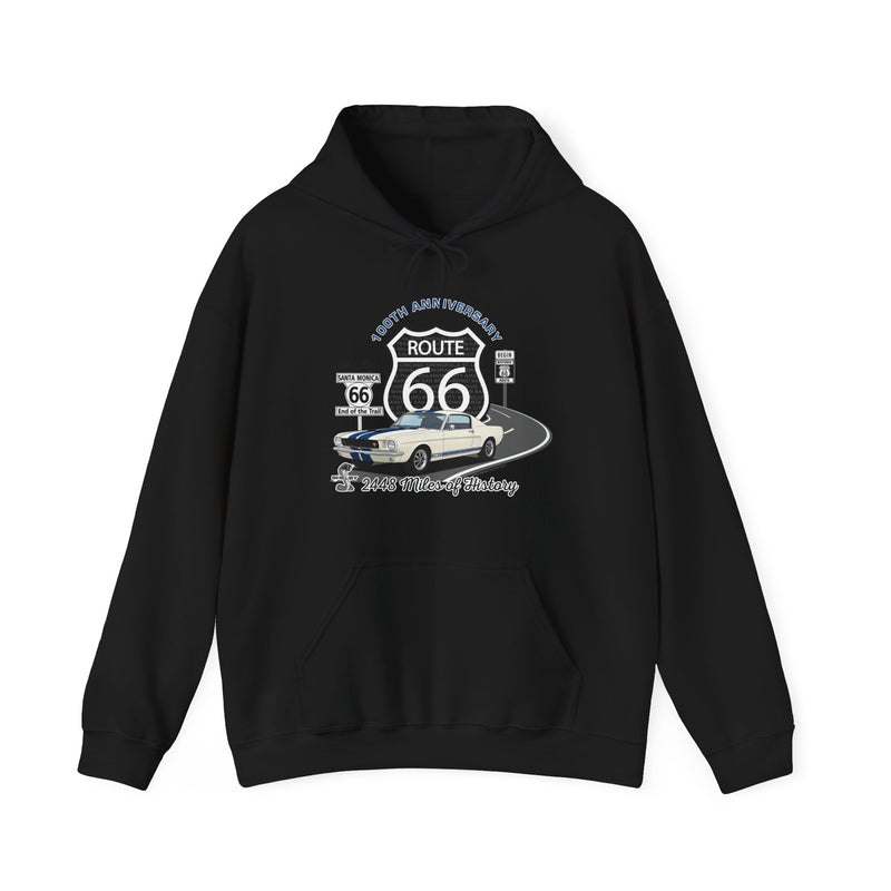 Shelby GT350 Route 66 100th Anniversary Hooded Sweatshirt – Classic Fit