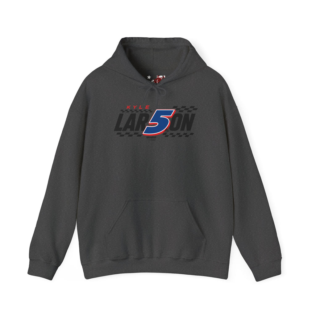Hendrick Motorsports Kyle Larson #5 Checkered Flag Hoodie