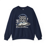 Shelby GT350 Route 66 100th Anniversary Crew Neck Sweatshirt-Legends of the Road, Shelby Fan Favorite
