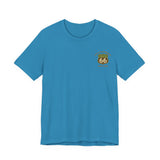 Legends of Route 66 100th Anniversary Landmark Map Design Cotton Front and Back Printed Short Sleeve Tee