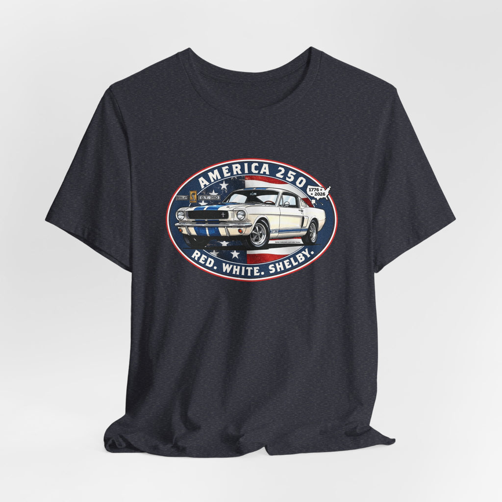 Shelby America 250 "Years of Freedom" Premium GT350 Oval Short-Sleeve Tee
