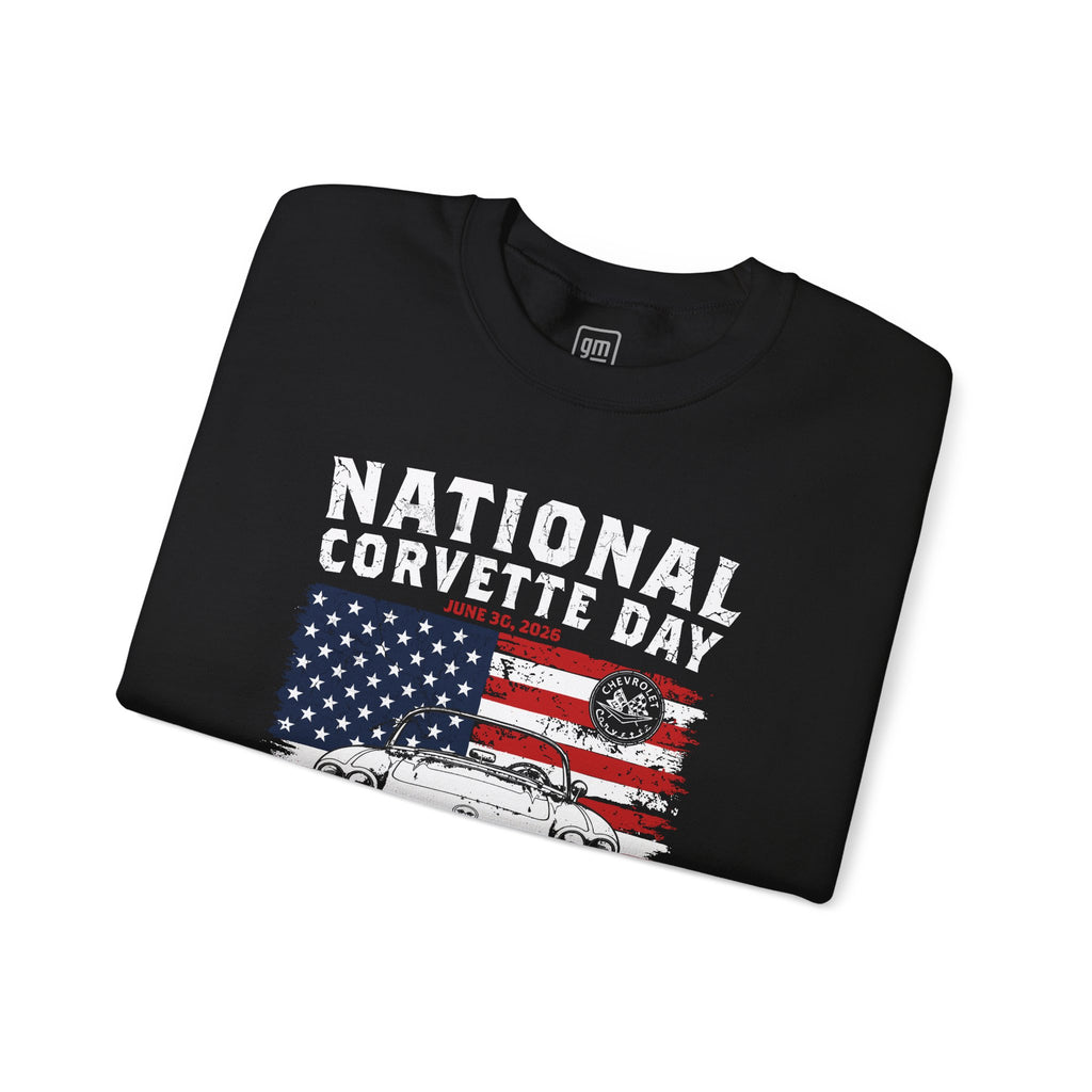 National Corvette Day 2026 Crewneck Sweatshirt – Limited Edition (Through June 30, 2026)