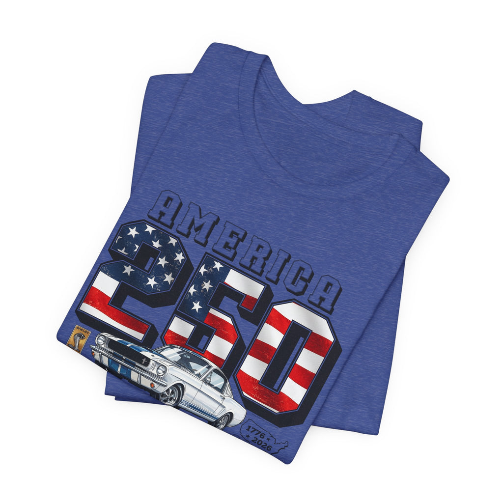 Shelby America 250 "Years of Freedom" Premium GT350 Short-Sleeve Tee