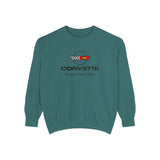 Personalized C4 Corvette Comfort Colors® Unisex Garment-Dyed Premium Sweatshirt, Cotton Blend, Relaxed Fit, Chevrolet Enthusiasts, Official Licensed Apparel, Perfect Gift for Him or Her