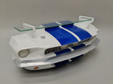 1967 Carroll Shelby GT500 Blue and White Wall Shelf, LED Lights,