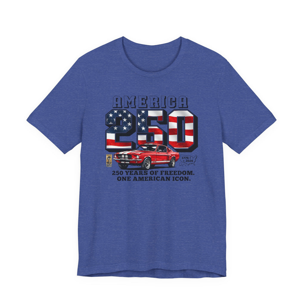 Shelby America 250 "250 Years of Freedom" Premium GT500 Short-Sleeve Tee