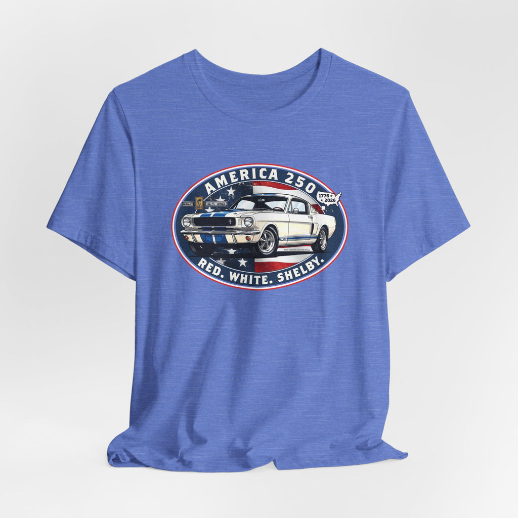 Shelby America 250 "Years of Freedom" Premium GT350 Oval Short-Sleeve Tee