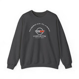 C4 Corvette Crew Neck Long Sleave Heavy Duty Sweatshirt, perfect for cool crisp days, DE