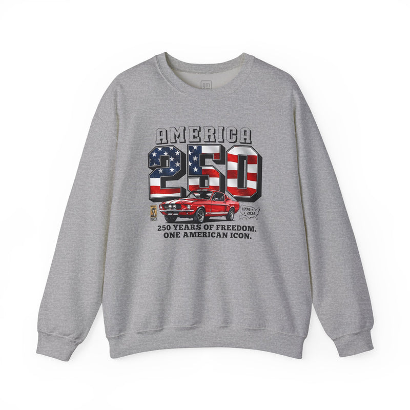 Shelby America 250 "One American Icon" Premium 1967 GT500 Graphic Crewneck Sweatshirt