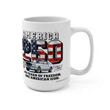 Shelby White GT350 "One American Icon" America 250 15 oz Mug