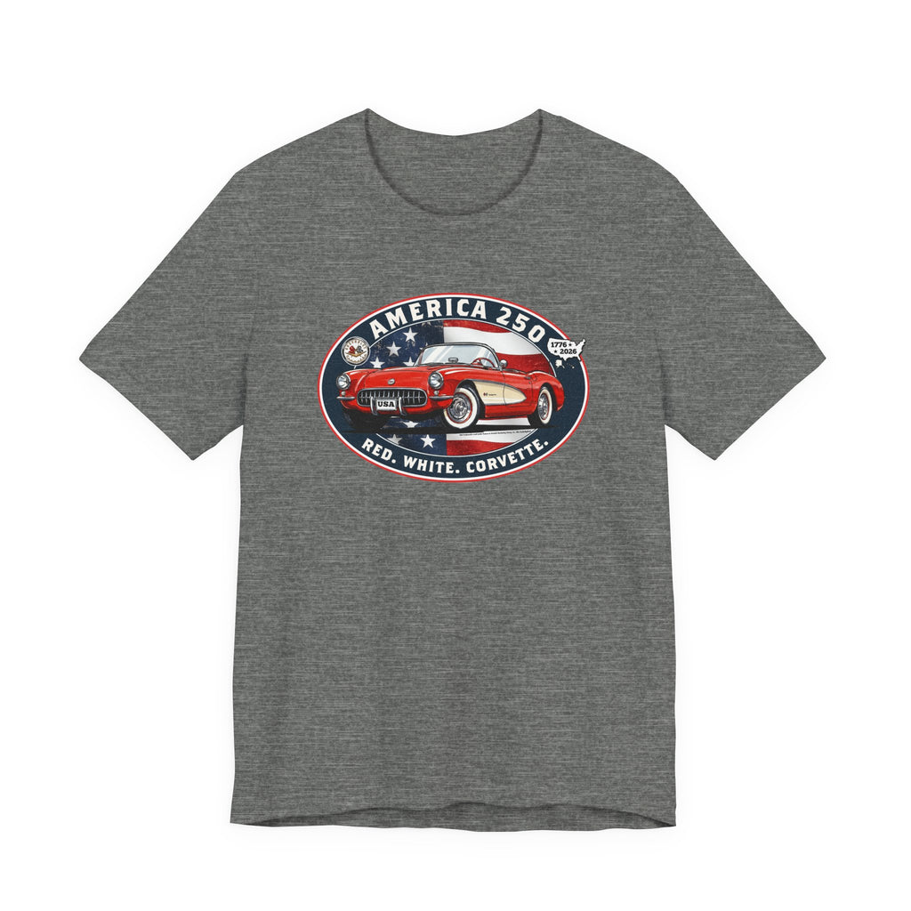 Corvette America 250 "250 Years of Freedom" Premium C1 Oval Short-Sleeve Tee
