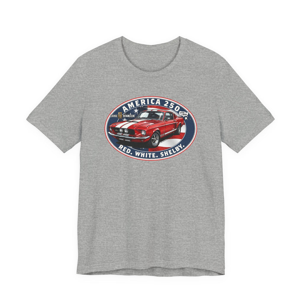 Shelby America 250 "250 Years of Freedom" Premium GT500 Oval Short-Sleeve Tee