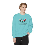 Personalized C5 Corvette Comfort Colors® Unisex Garment-Dyed  Premium Sweatshirt, Cotton Blend, Relaxed Fit, Chevrolet Enthusiasts, Official Licensed Apparel, Unique Gift for Him or Her