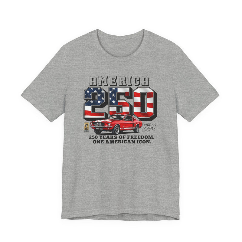 Shelby America 250 "250 Years of Freedom" Premium 1967 GT500 Short-Sleeve Tee