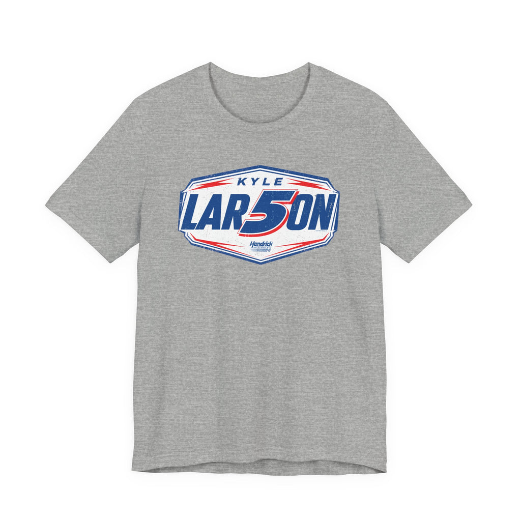 Hendrick Motorsports Kyle Larson #5 Shield Badge T-Shirt