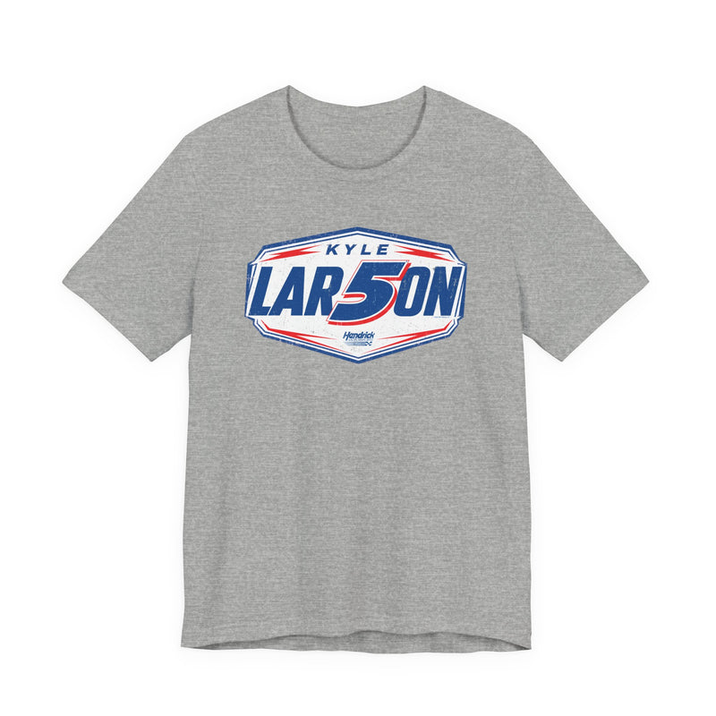 Hendrick Motorsports Kyle Larson #5 Shield Badge T-Shirt