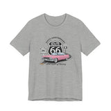 Pink Cadillac Route 66 100th Anniversary Short Sleeve Tee – Legends of the Road