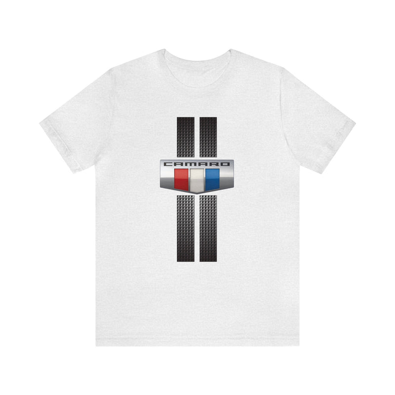 Camaro 3 Color Carbon Badge Jersey Short Sleeve Tee, Perfect for the Camaro Fan
