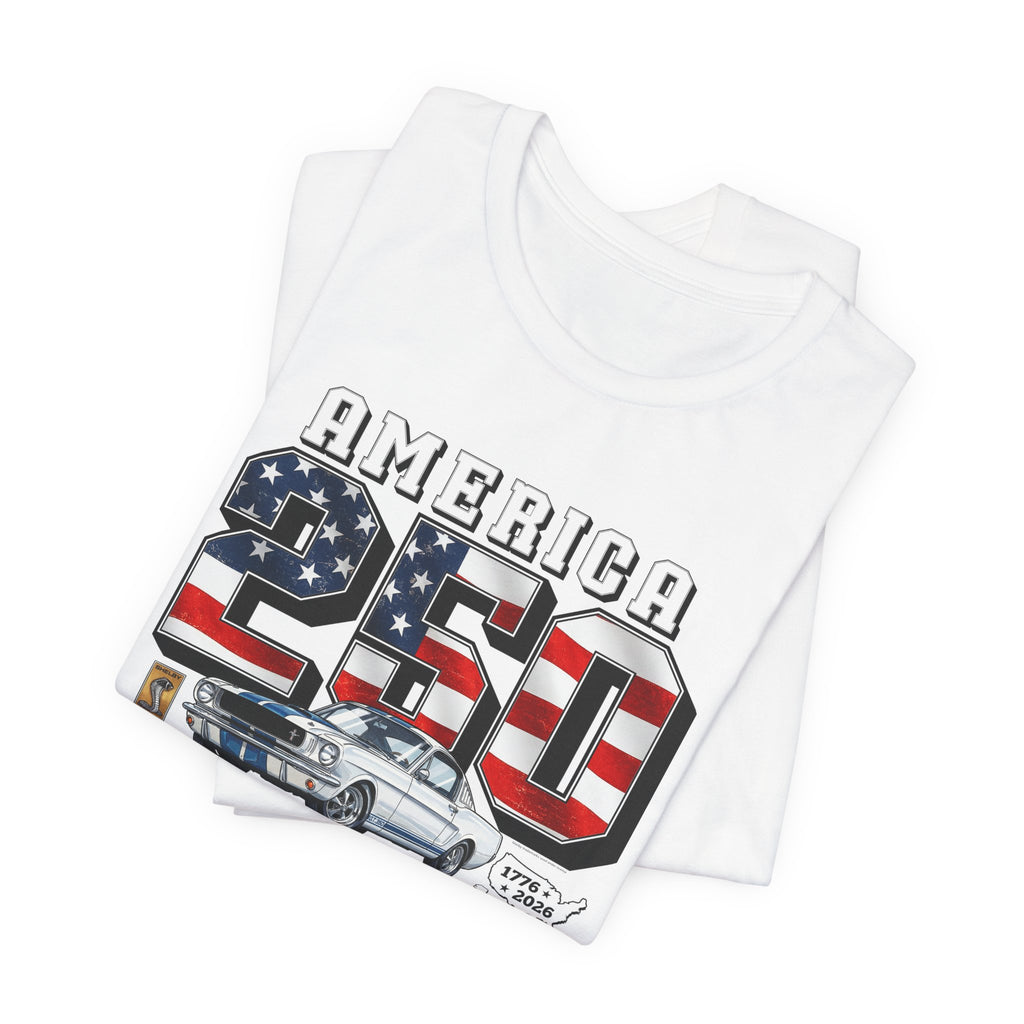 Shelby America 250 "Years of Freedom" Premium GT350 Short-Sleeve Tee