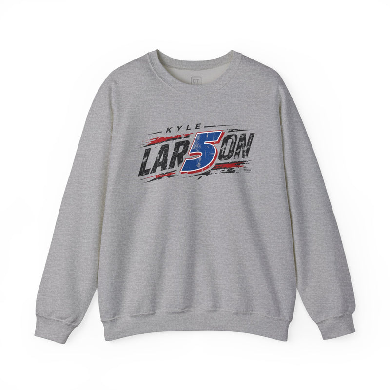 Hendrick Motorsports Kyle Larson #5 Speed Distressed Crewneck Sweatshirt