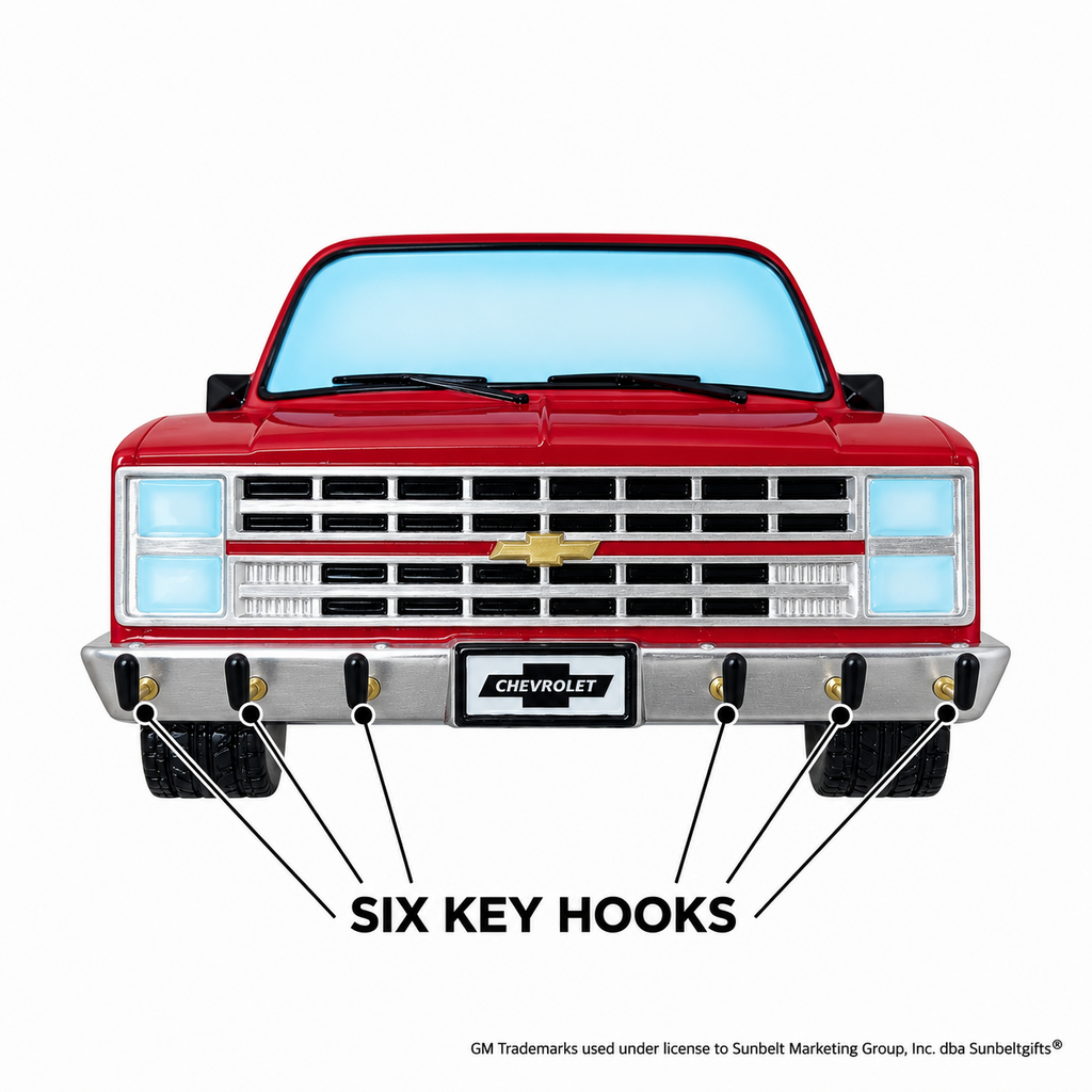 Chevrolet C10 Truck Key Rack six key hooks
