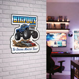 BIGFOOT® 4x4 USA-Made Die Cut Steel Wall Décor – The Original Monster Truck-Available in 2 sizes