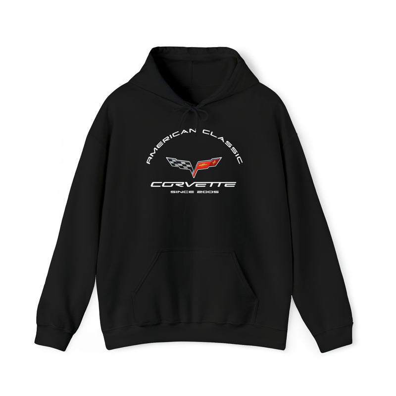 C6 Corvette Heavy Blend Hooded Sweatshirt, Perfect For Cool Crisp Days, DE