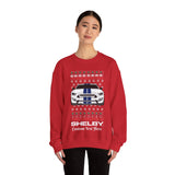 Carroll Shelby Personalized Ugly Christmas  Crewneck Sweatshirt