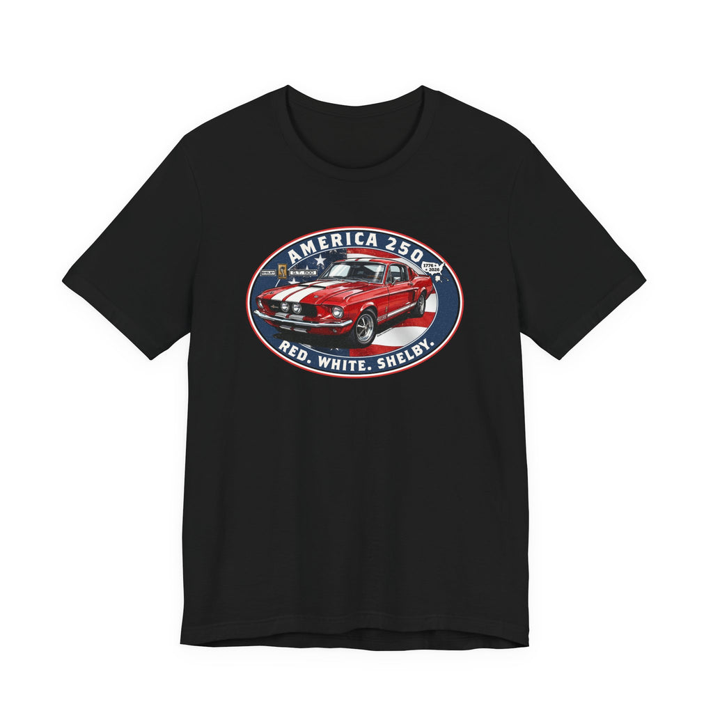 Shelby America 250 "250 Years of Freedom" Premium GT500 Oval Short-Sleeve Tee