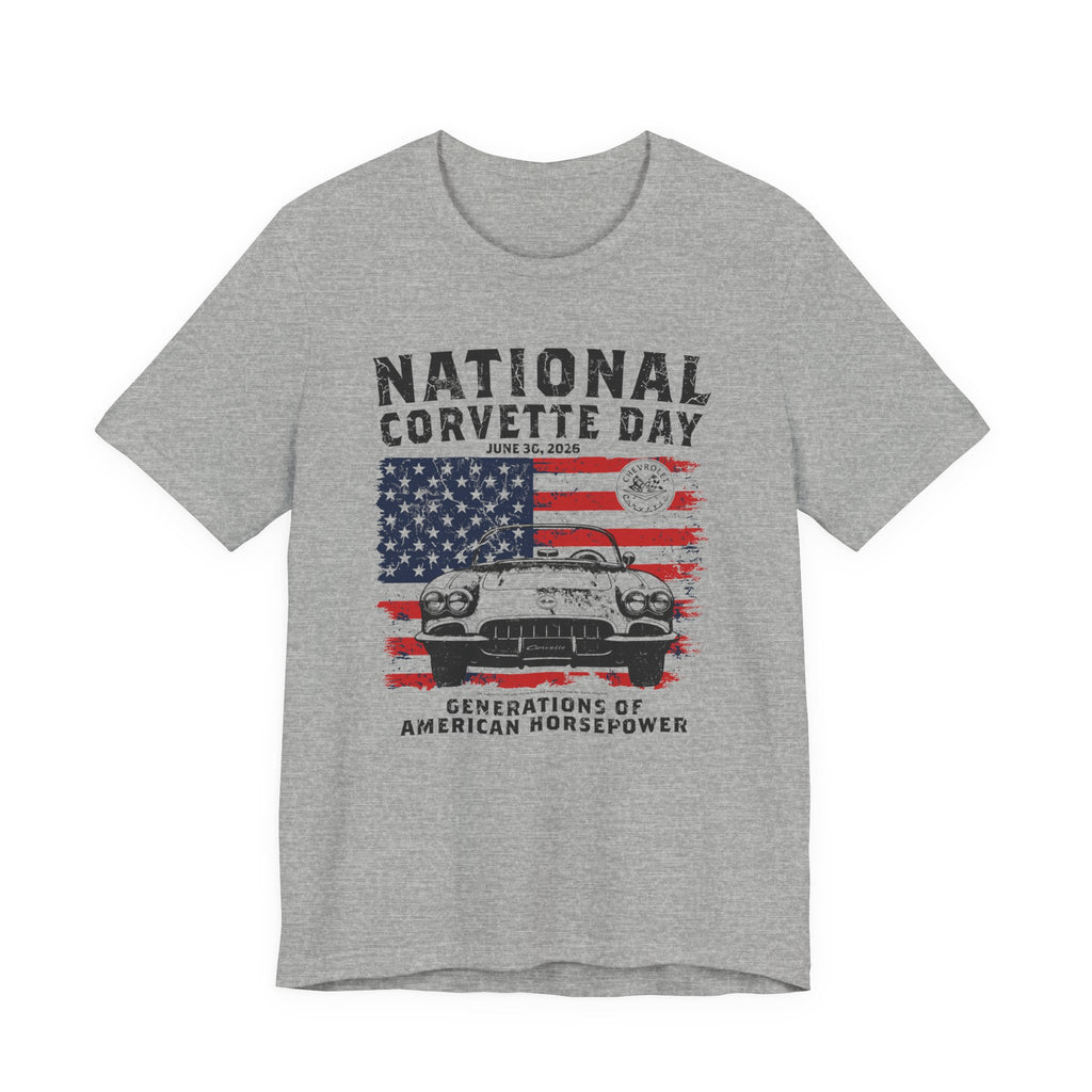 National Corvette Day 2026 T-Shirt – Limited Edition (Through June 30, 2026)