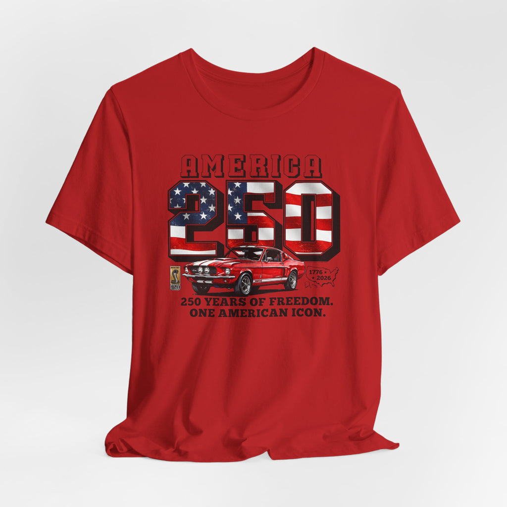 Shelby America 250 "250 Years of Freedom" Premium GT500 Short-Sleeve Tee