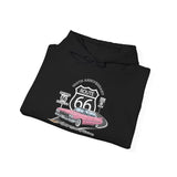 Pink Cadillac Route 66 100th Anniversary Hooded Sweatshirt – Legends of the Road