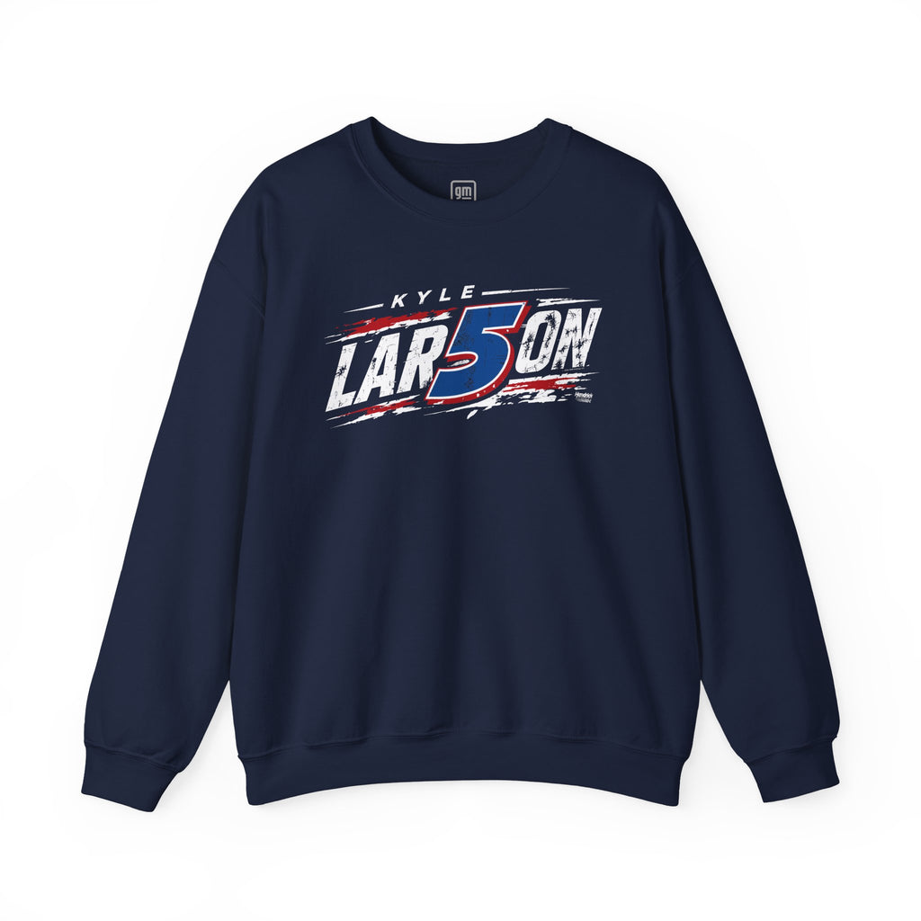 Hendrick Motorsports Kyle Larson #5 Speed Distressed Crewneck Sweatshirt