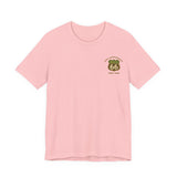 Legends of Route 66 100th Anniversary Landmark Map Design Cotton Front and Back Printed Short Sleeve Tee