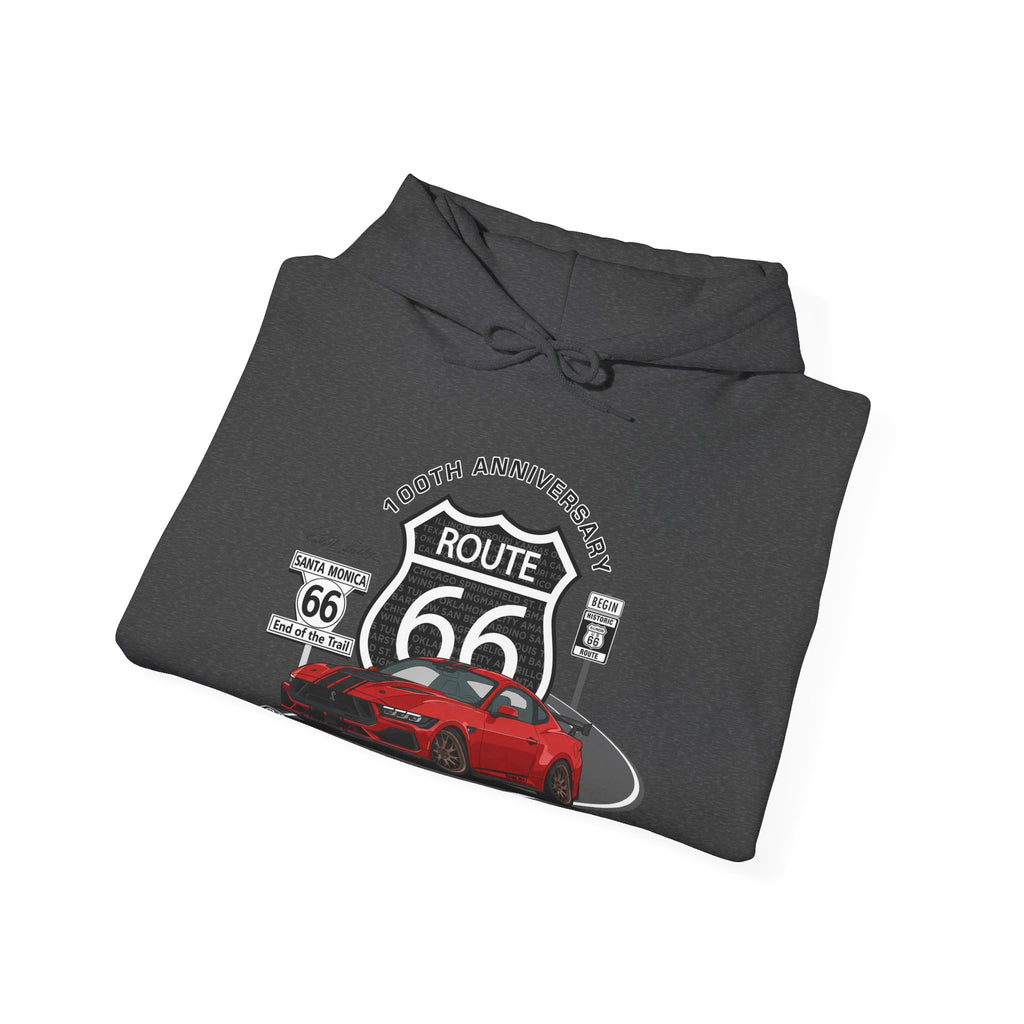 Shelby 2020 GT500 Route 66 100th Anniversary Hooded Sweatshirt – Classic Fit