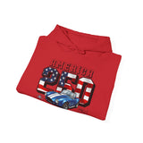 Shelby America 250 "Red. White. Cobra." Premium Cobra 427 Graphic Pullover Hoodie