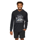 Shelby GT350 Route 66 100th Anniversary Performance Hooded Long Sleeve Shirt-Legends of Route 66, Shelby Fan Favorite