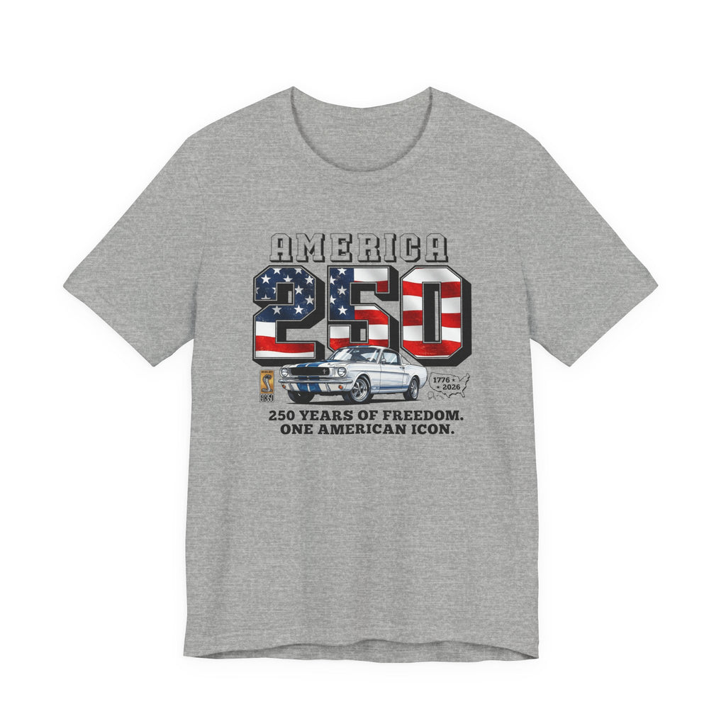 Shelby America 250 "Years of Freedom" Premium GT350 Short-Sleeve Tee