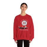 C1 Corvette American Classic Emblem Cotton Blend Sweatshirt – Legends of the Road, Perfect for the Corvette Fan