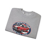 1967 Shelby GT500 "Red. White. Shelby." America 250 Oval Crewneck Sweatshirt