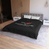 Corvette C6 Personalized Microfiber Carbon Duvet Cover –Sleek Style for Car Lovers