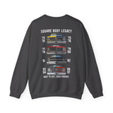 Chevrolet C10 Square Body Legacy Crew Neck Sweatshirt – Evolution of an American Classic