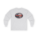 Corvette America 250 "Red. White. Corvette." Premium C1 Oval Graphic Long-Sleeve Tee