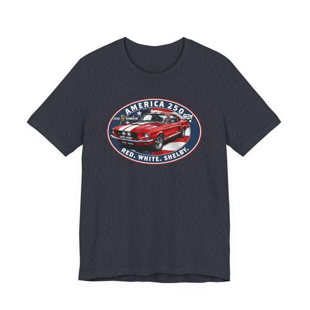 Shelby America 250 "250 Years of Freedom" Premium GT500 Oval Short-Sleeve Tee