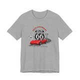 C5 Corvette Route 66 100th Anniversary Short Sleeve Tee – Legends of the Road, Perfect for the Corvette Fan