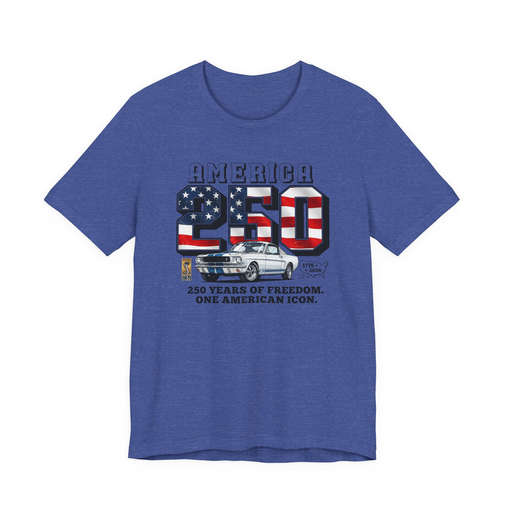 Shelby America 250 "Years of Freedom" Premium GT350 Short-Sleeve Tee