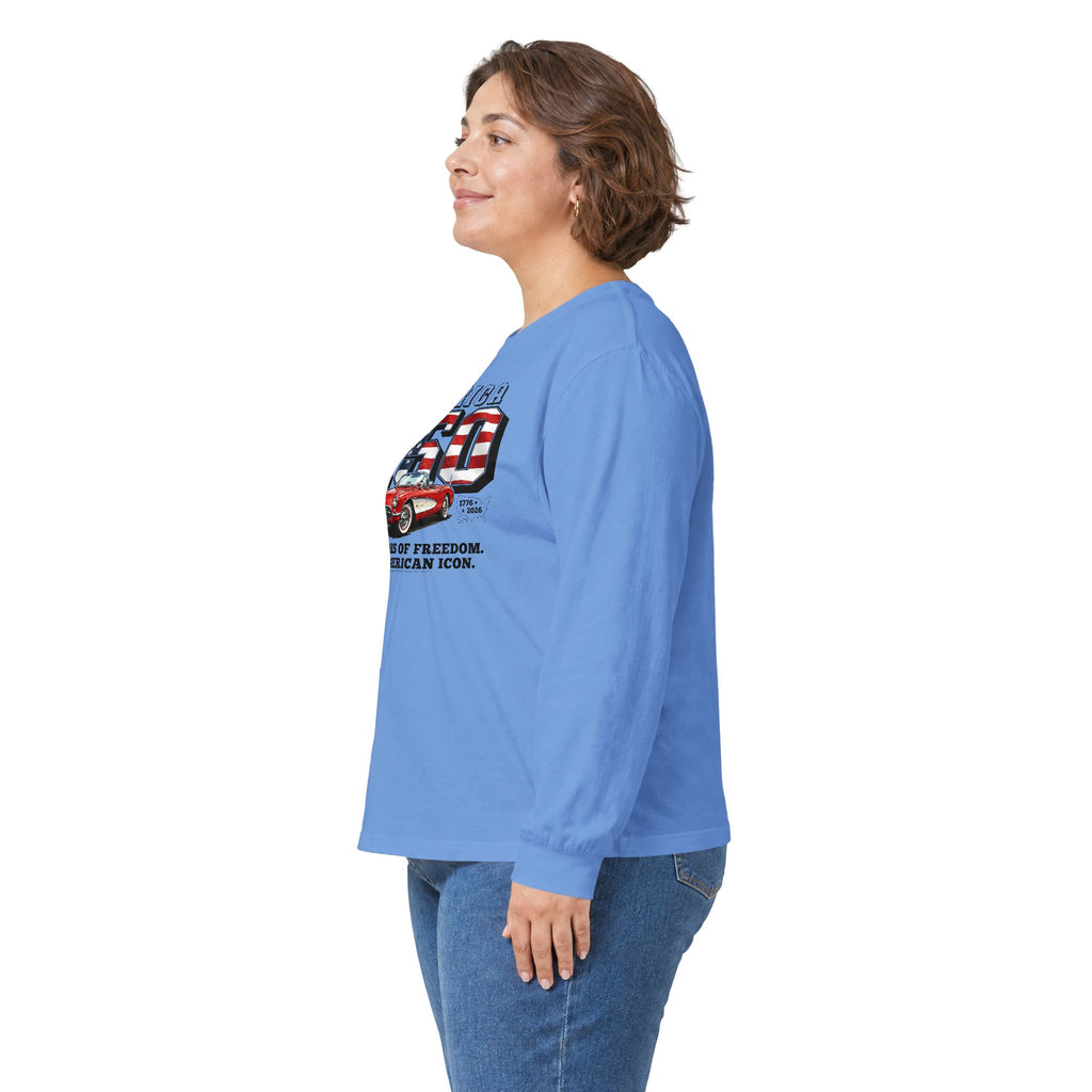 Corvette C1 America 250 "250 Years of Freedom" Premium  Long-Sleeve Tee