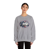 Shelby GT350 "Red. White. Shelby." America 250 Oval Crewneck Sweatshirt